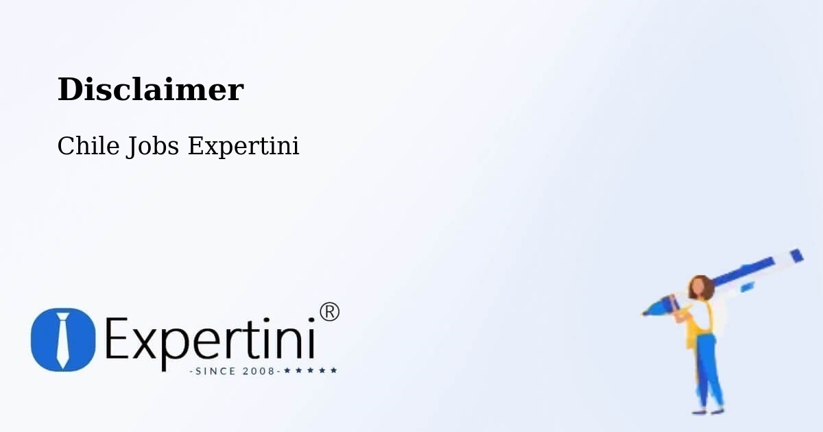 Disclaimer – La Estrella - Chile Jobs Expertini